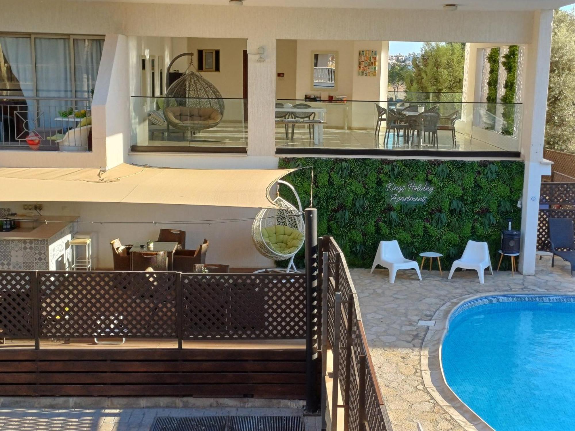 Paphos King'S Holiday Apartments מראה חיצוני תמונה
